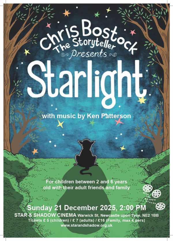 Picture for event Starlight performed by Storyteller Chris Bostock and Musician Ken Patterson