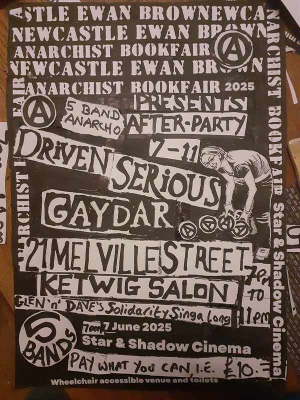 Picture for event After Gig with Driven Serious, Gaydar, Ketwig Salon & 21 Melville St