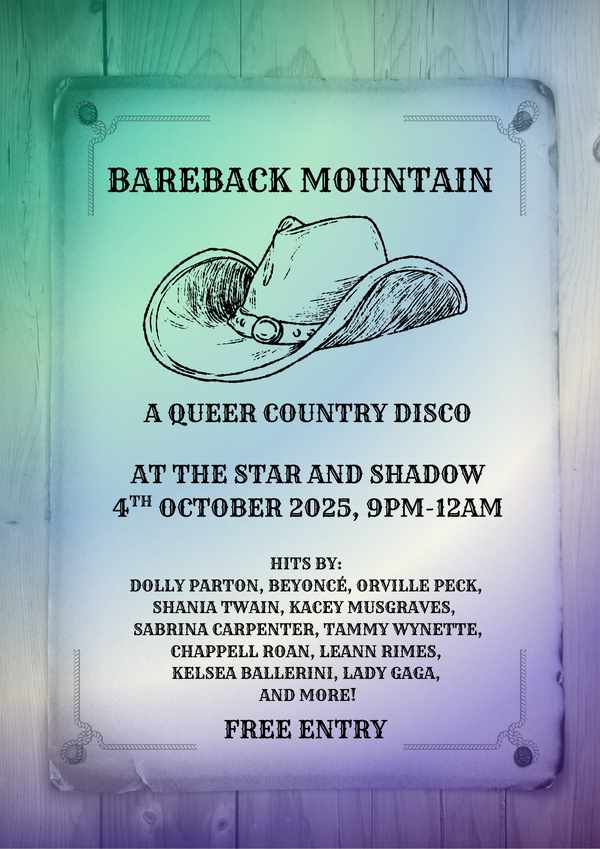 Picture for event Bareback Mountain - A Queer Country Disco