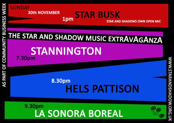 Picture for event THE STAR AND SHADOW MUSIC EXTRAVAGANZA
