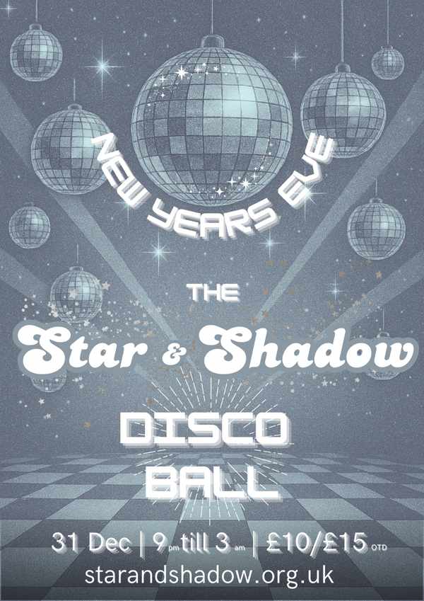 Picture for event STAR AND SHADOW NEW YEAR'S EVE DISCO BALL