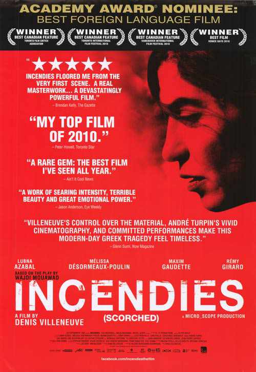 Picture for event Incendies